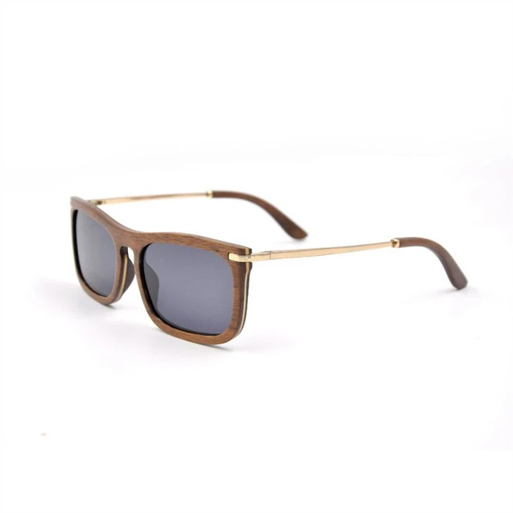 Bamboo Wood Frame Polarized Sunglasses